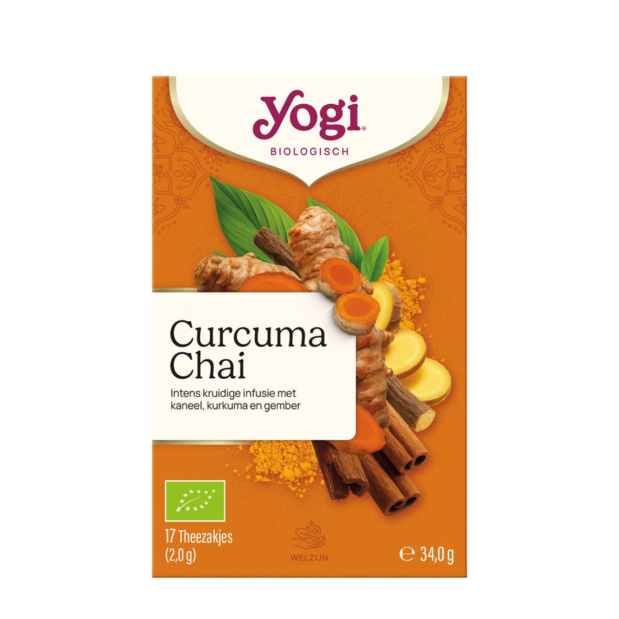 Yogi Tea Turmeric Chai Organic 17 pieces 34 g