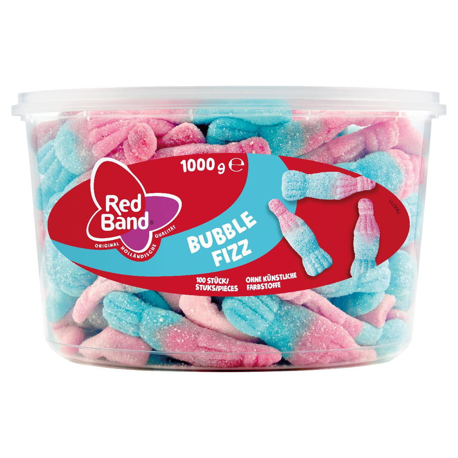 Red Band Bubble Fizz 100 pieces 1 kg