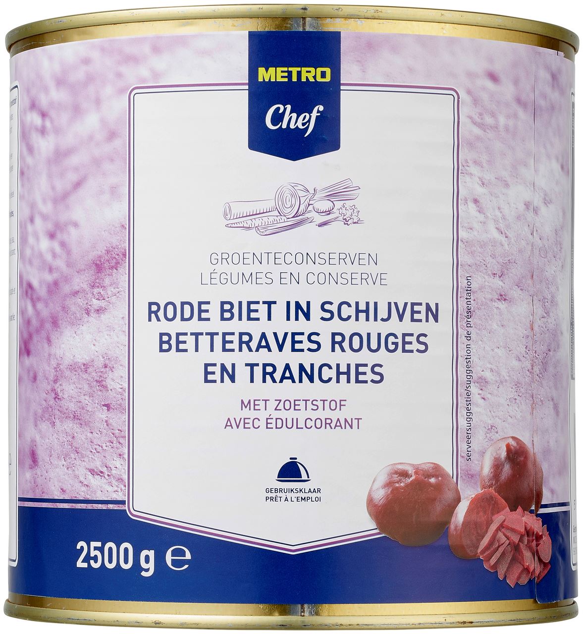Beetroot slices 2.5 kg