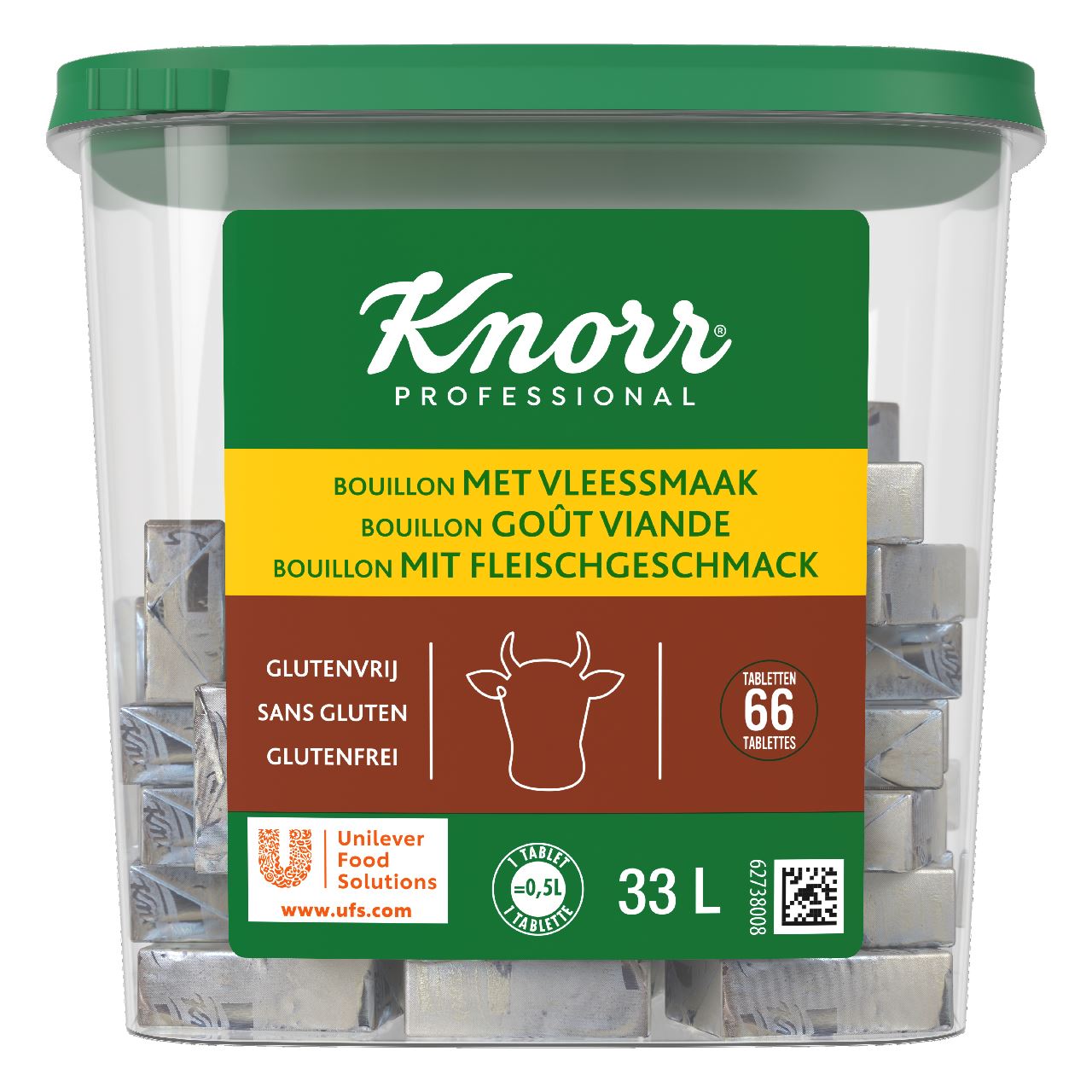 Knorr Bouillon 66 tablets Meat 747 g