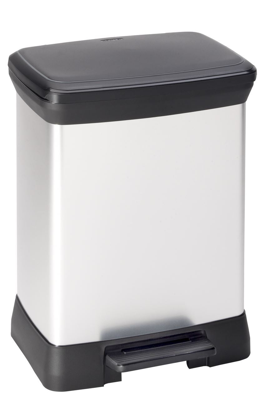 CURVER Decobin Duo Waste Bin Waste Separator 10 l + 18 l