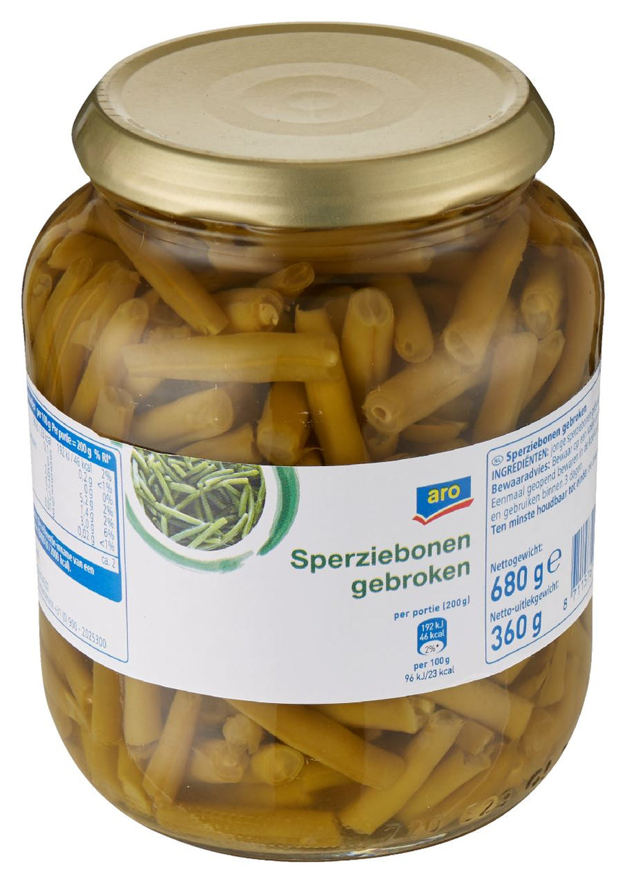 aro broken green beans 720 ml