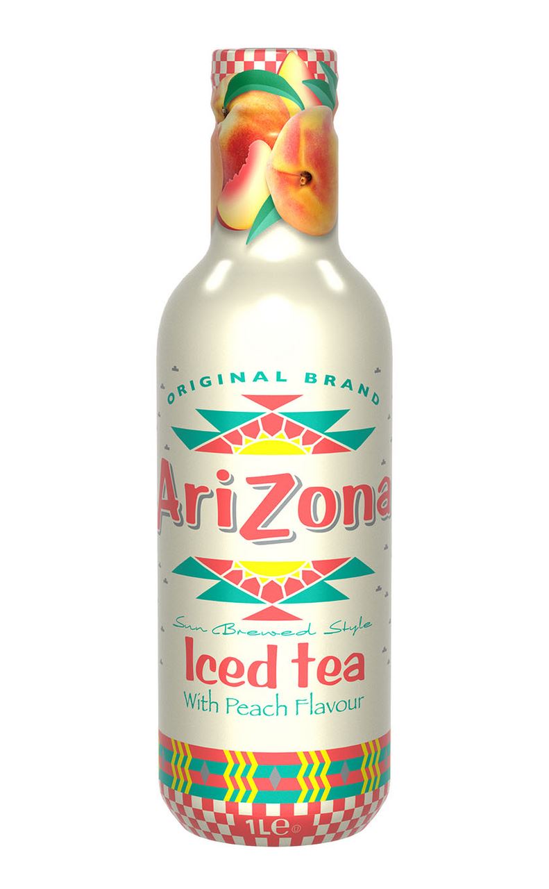 AriZona Peach tea PET 6 x 1 l