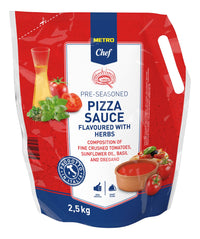 Thumbnail for Pizza sauce pouch 2.5 kg