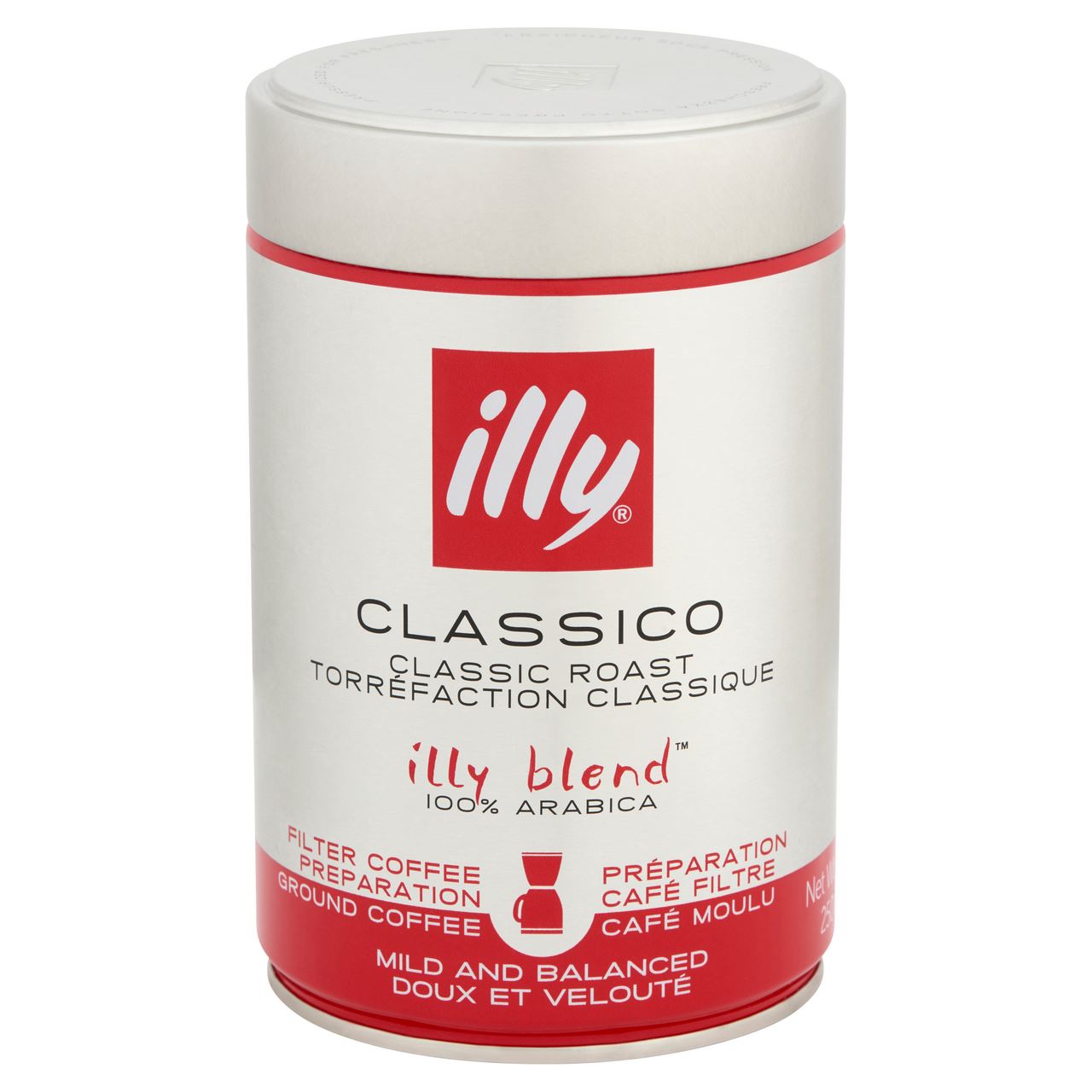 illy Classico Filter coffee 250 g