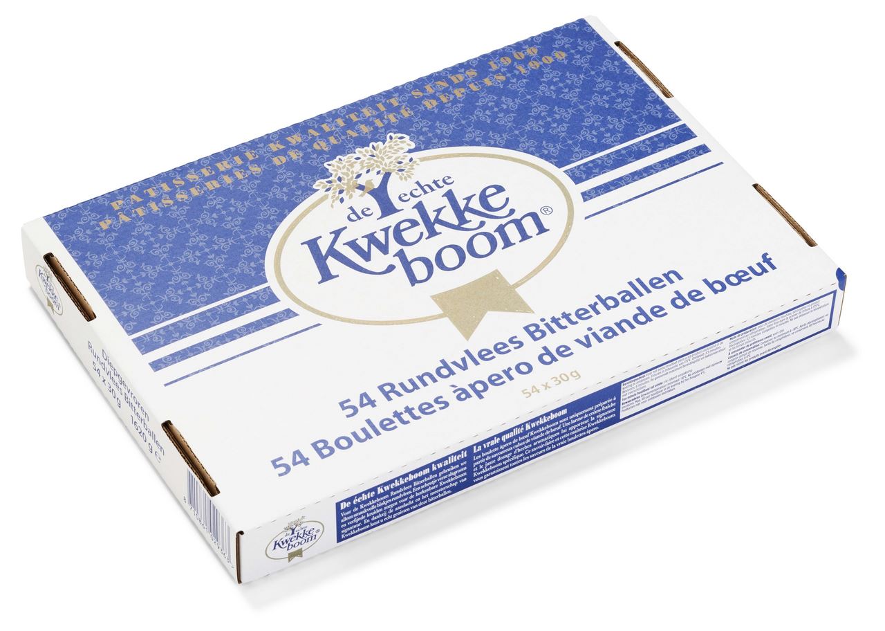 Kwekkeboom Beef Bitterballen 54 x 30 g