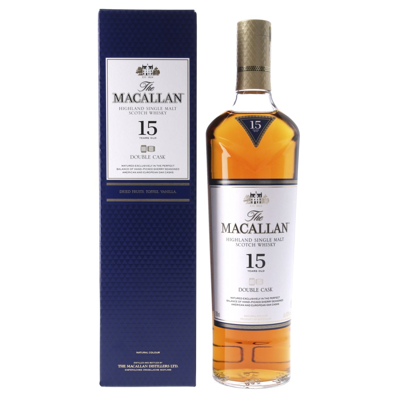 The Macallan 15Y Doublecask 70 cl 43%