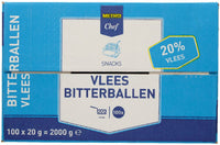 Thumbnail for 20% Meat bitterbal 100 x 20 g