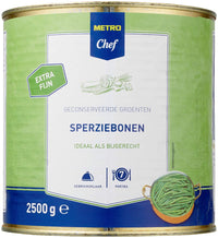 Thumbnail for Whole green beans extra fine 2.5 kg
