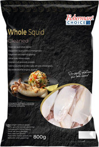 Thumbnail for Fisherman's Choice Squid Whole frozen 800 g