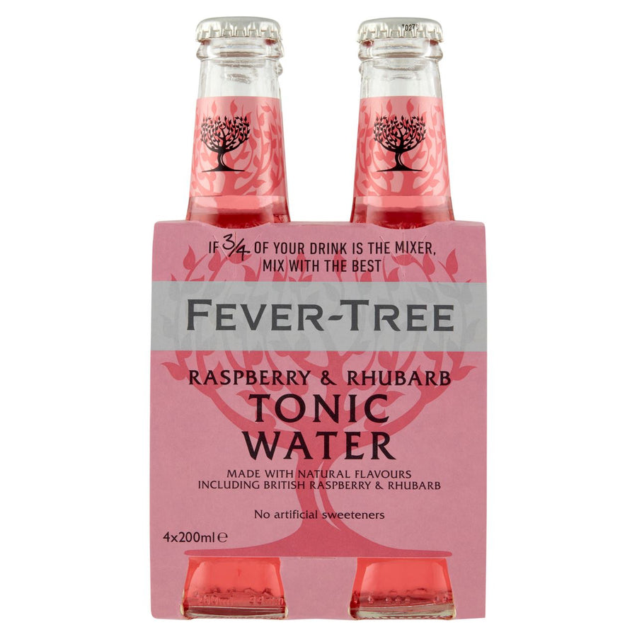 Fever-Tree Raspberry & Rhubarb 4 x 20 cl