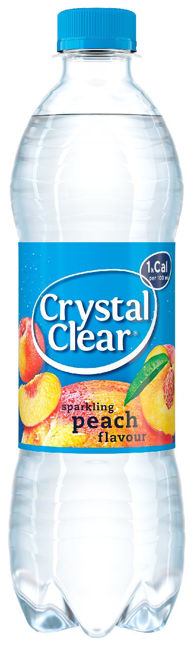 Crystal Clear Peach PET 6 x 50 cl