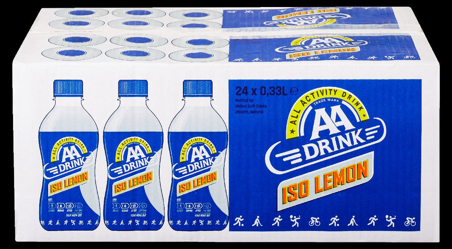 AA Drink Iso lemon PET 24 x 33 cl
