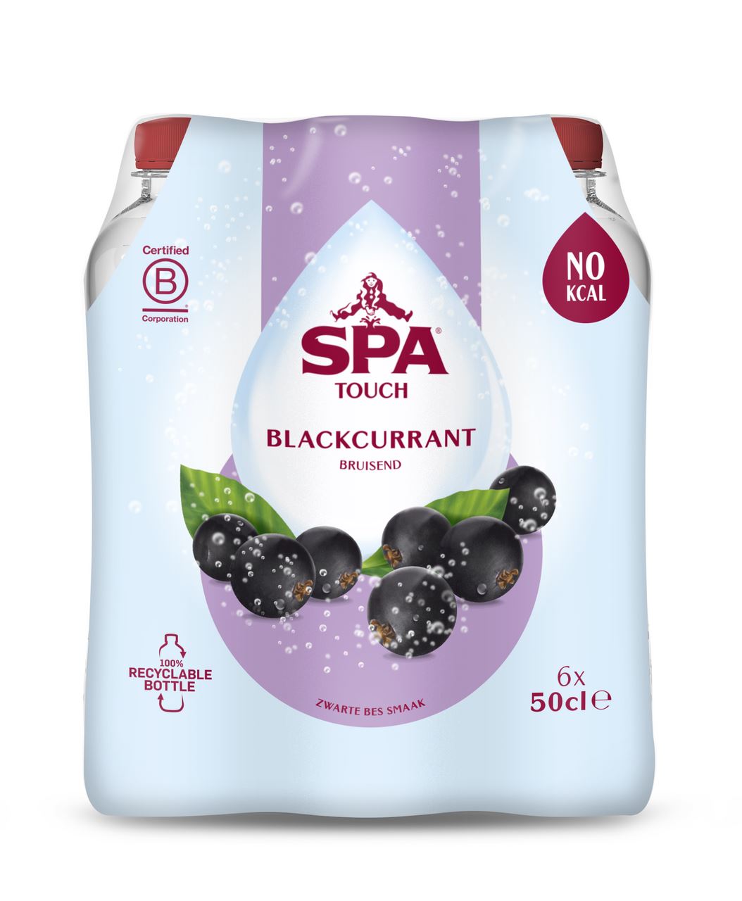 SPA Touch Sparkling Blackcurrant 6 x 50 cl