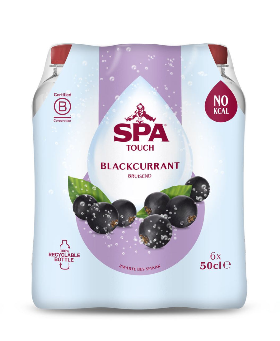 SPA Touch Sparkling Blackcurrant 6 x 50 cl
