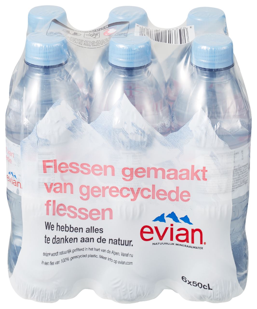 evian Mineral water 6 x 50 cl