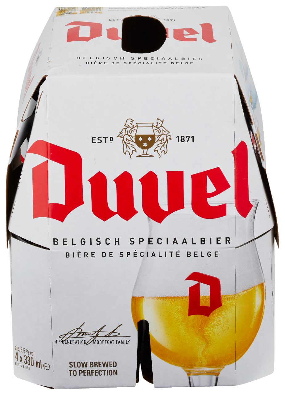 Duvel Belgian Special Beer 4 x 33 cl