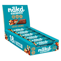 Thumbnail for Nakd Fruit Bars With Nuts Salted Caramel 18 x 35 g