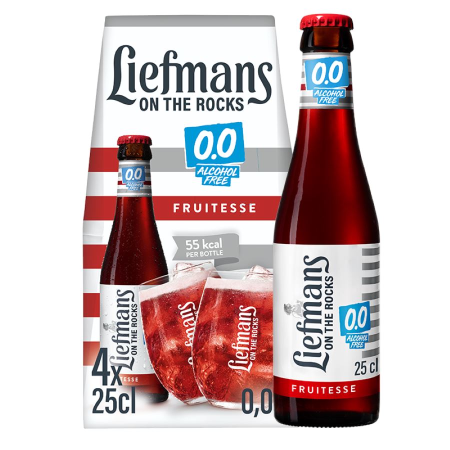 Liefmans Fruitesse Alcohol-free 0.0% 4 x 4 x 25 cl