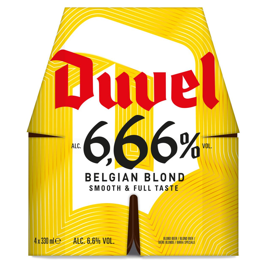 Duvel 6.66 Blond Special Beer 4 x 33 cl