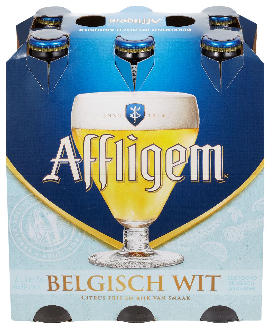 Affligem Belgian White Bottle 6 x 30 cl 4.8%