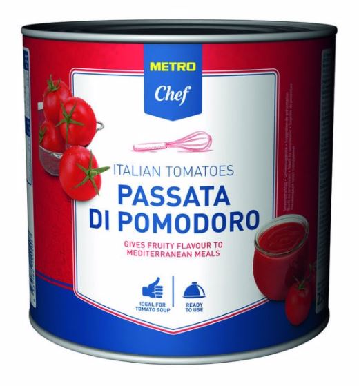 Tomato Passata can 2.5 kg
