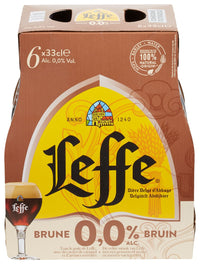 Thumbnail for Leffe Bruin 0.0% Belgian Abbey Beer Bottles 6 x 33 cl
