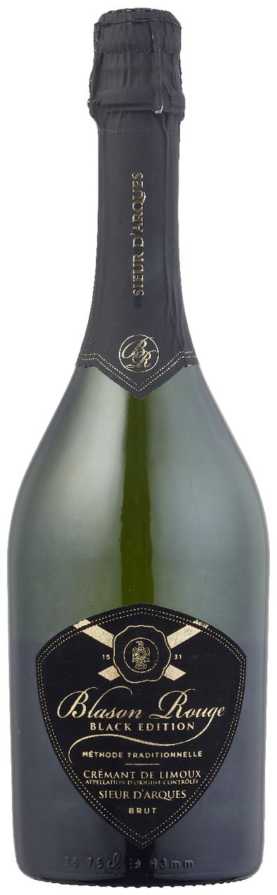 Sieur d'Arques Blason Rouge Crémant Black Edition Brut AOC 75 cl