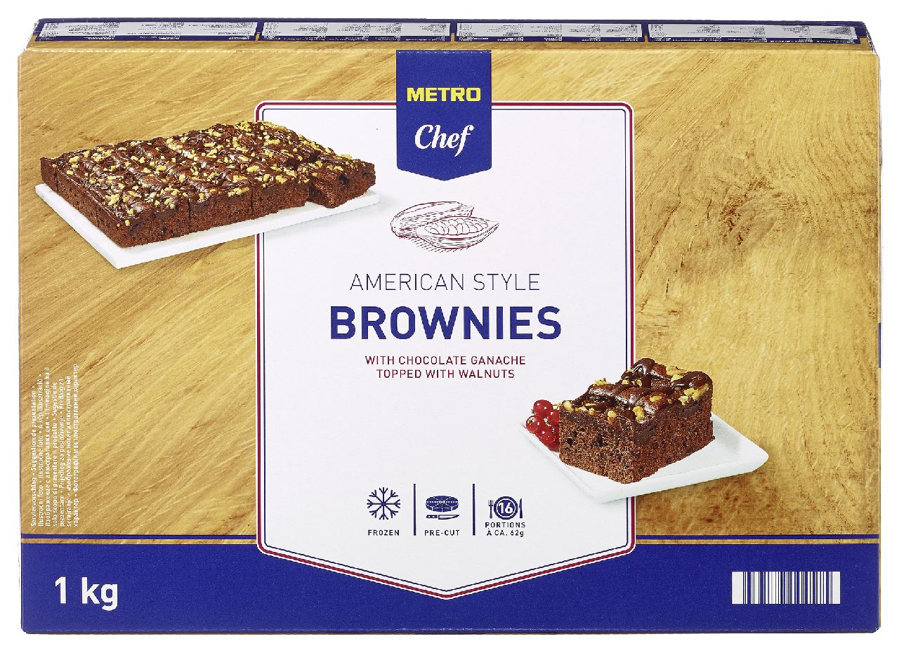 Brownie 16 pieces 1 kg