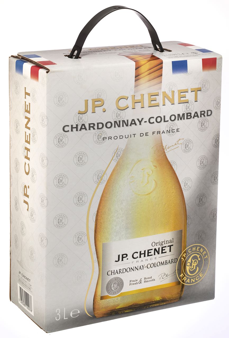 JP. CHENET Chardonnay Colombard Bag in box 3 l