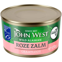 Thumbnail for John West Pink salmon without bones and skin 170 g