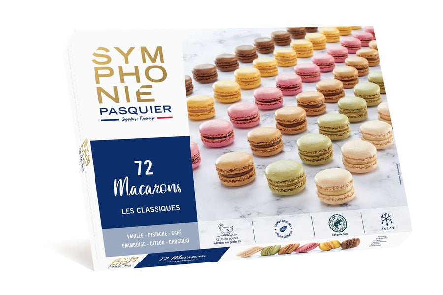 brioche Pasquier Macarons Les classiques 72 pieces 924 g