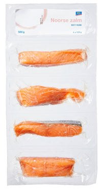 Thumbnail for aro Norwegian Salmon with skin portion 4 x 125 g frozen
