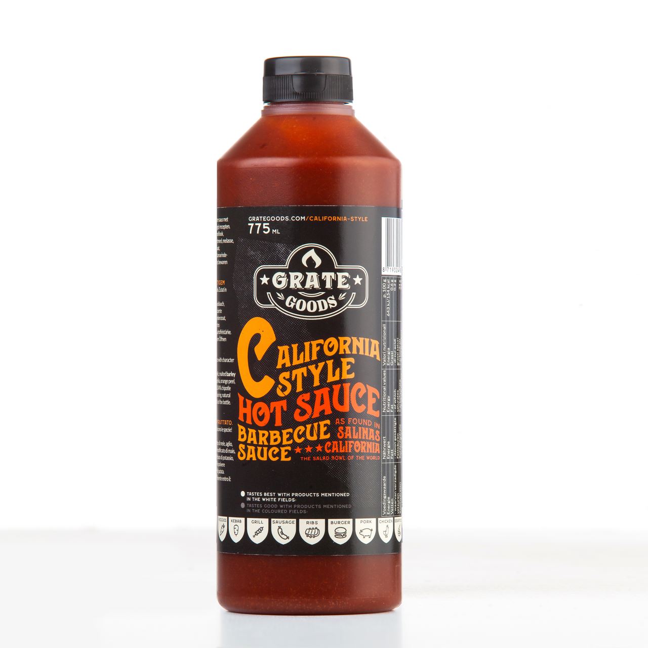 Grate Goods California Hot Barbecue Sauce 775 ml