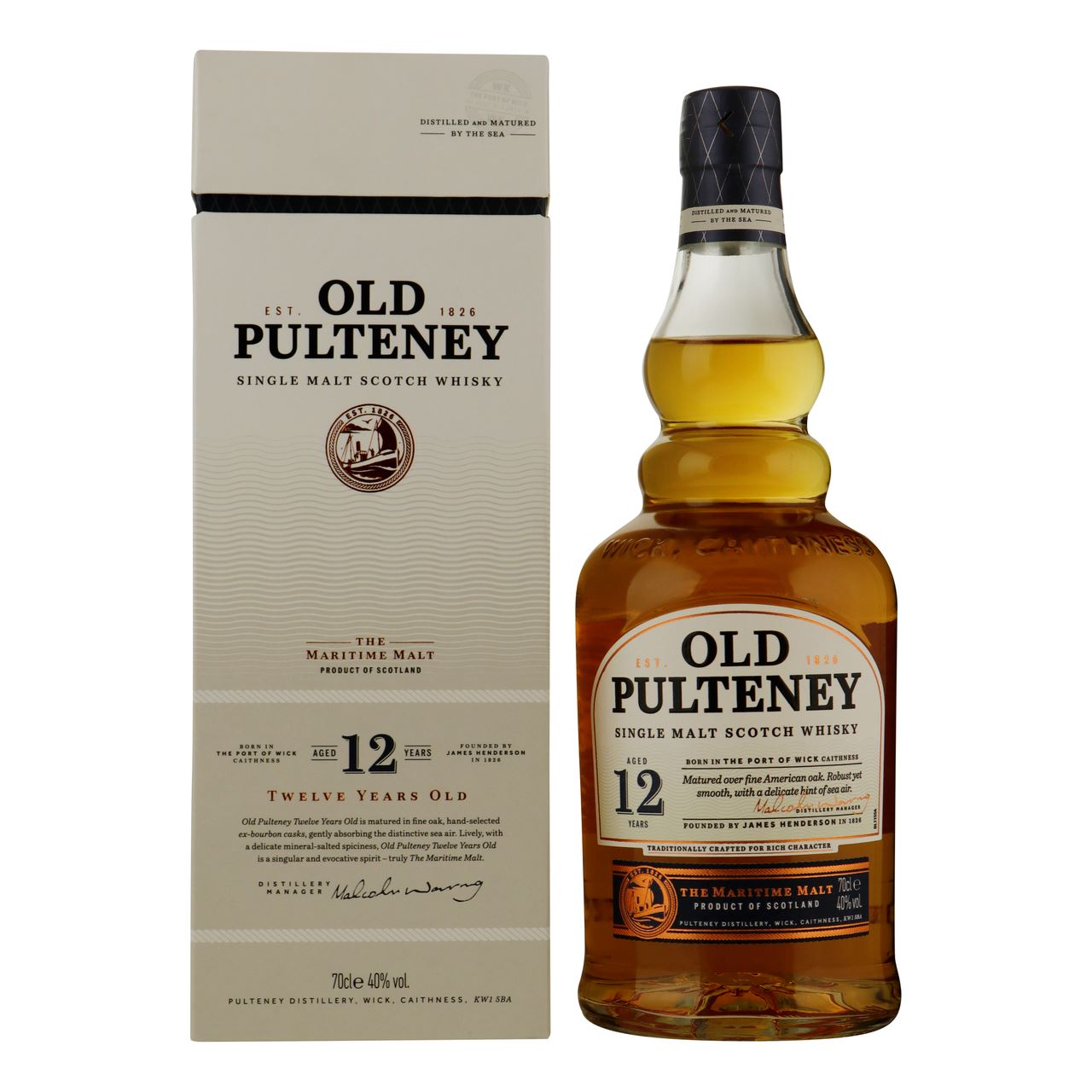 Old Pulteney 12y 70cl 40%