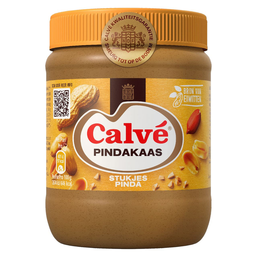 Calvé Peanut Butter Nut Pieces 350 g