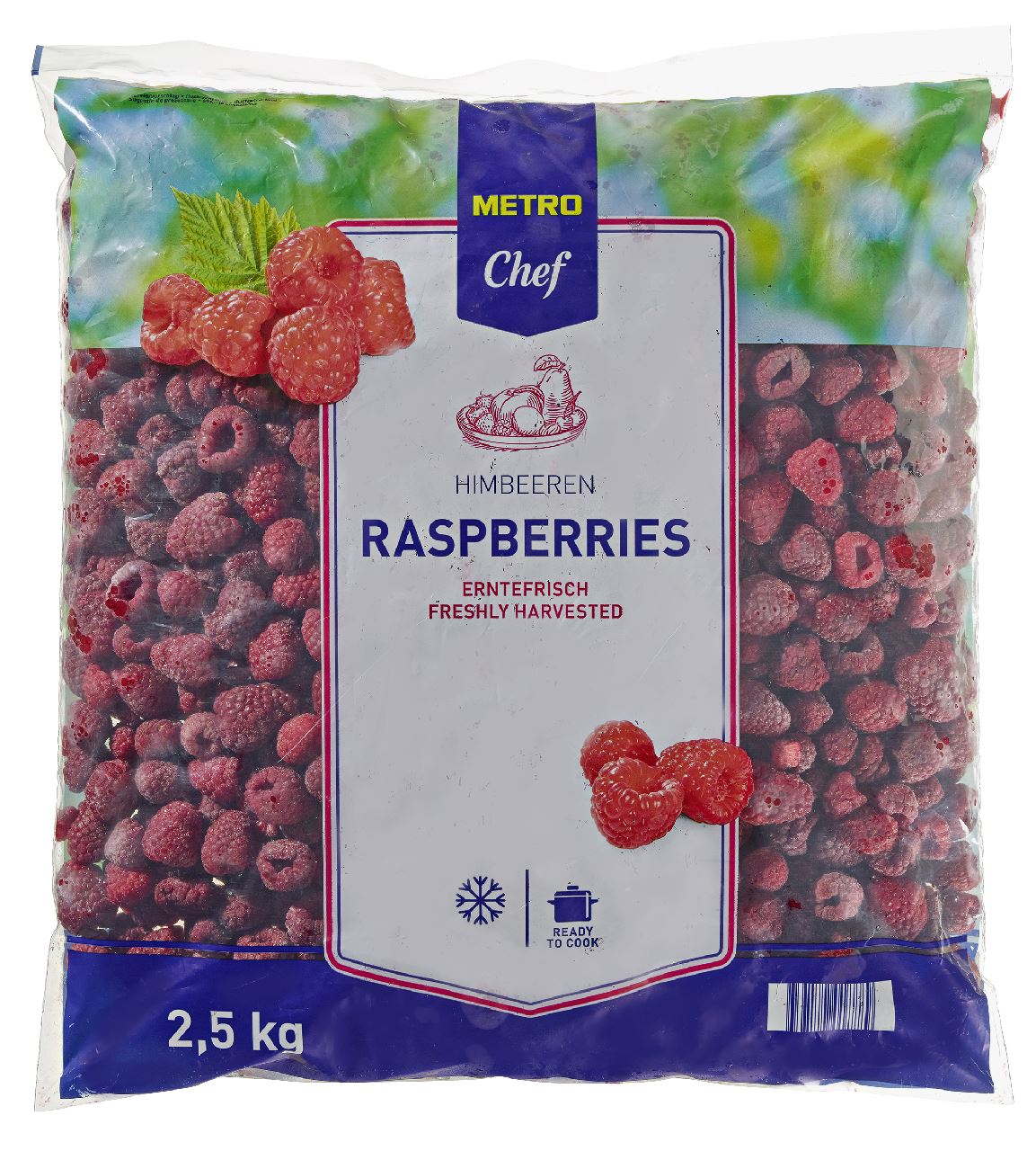 Raspberries 2.5 kg