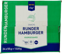 Thumbnail for Beef hamburger 24 x 55 g