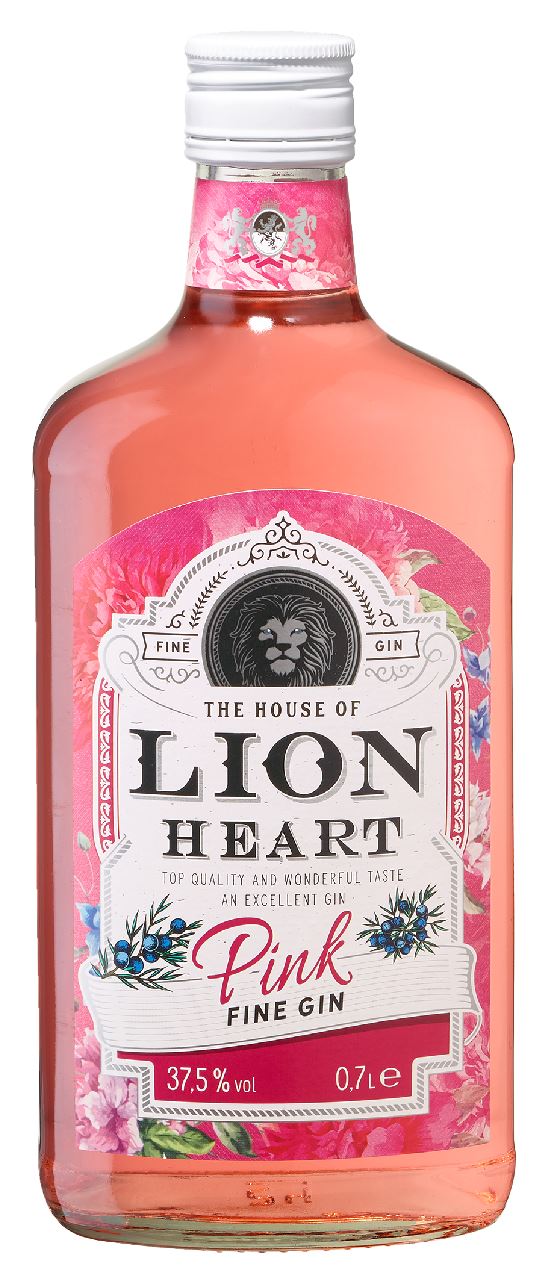 Lion Heart Pink Gin 70 cl 37.5%