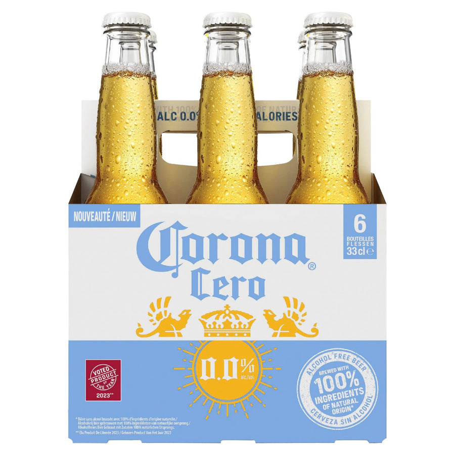 Corona Cero Alcohol Free Beer Bottle 6 x 33 cl