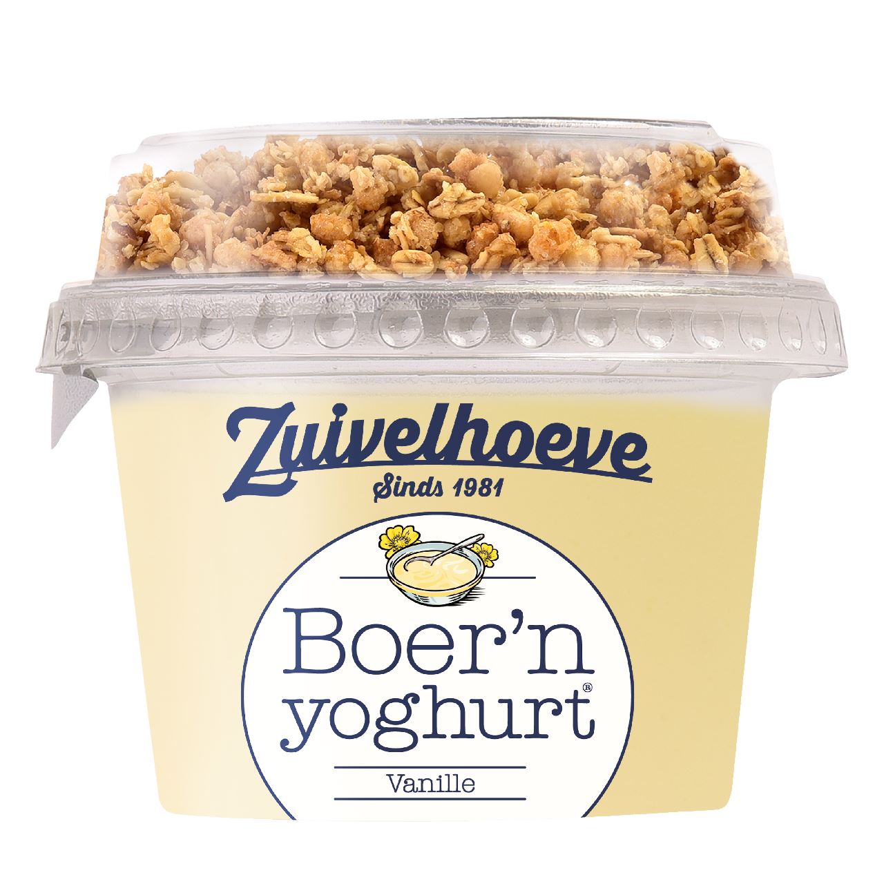 Zuivelhoeve BOER'N YOGURT® Vanilla & Muesli 170g