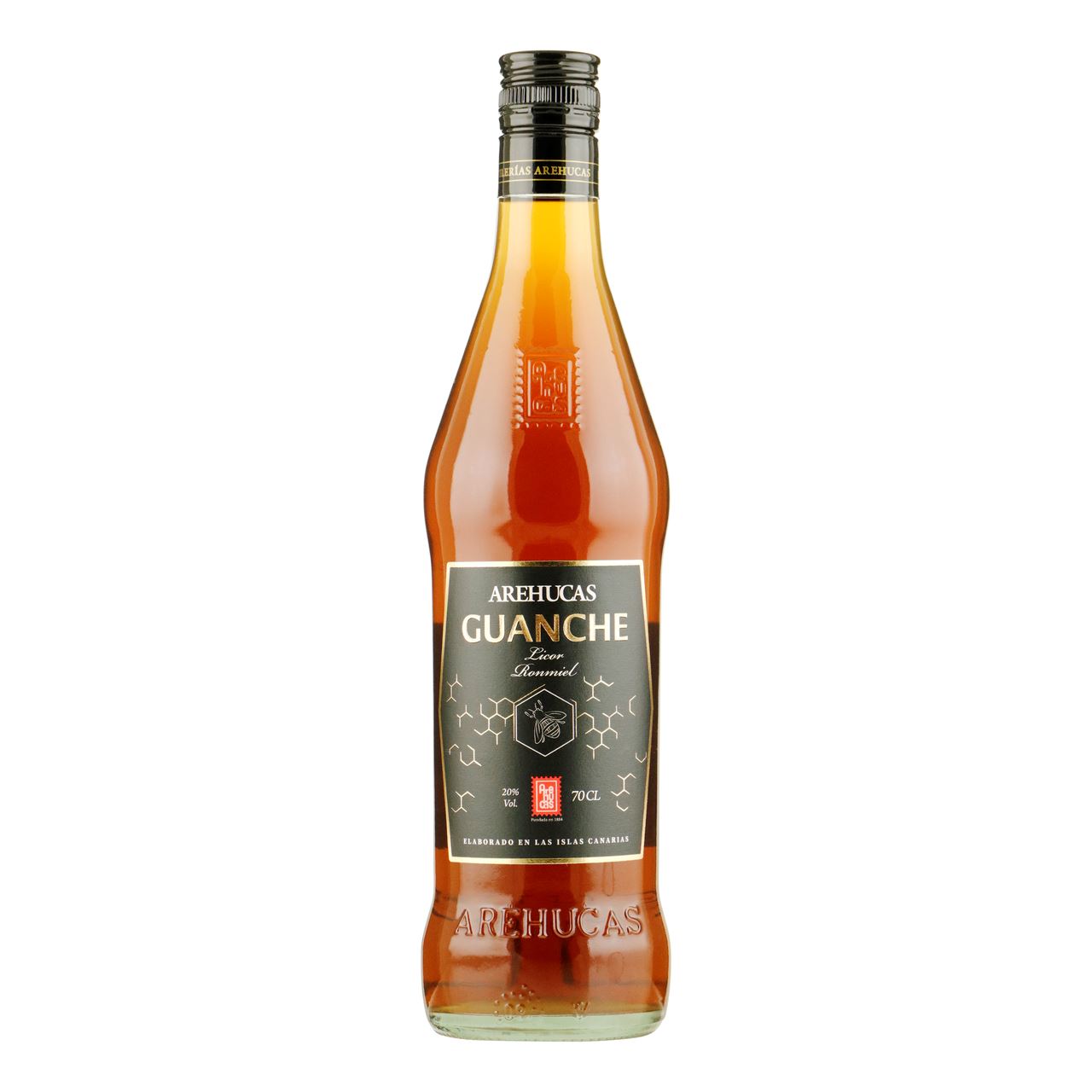 Ron Miel Arehucas Guanche 70 cl 20%