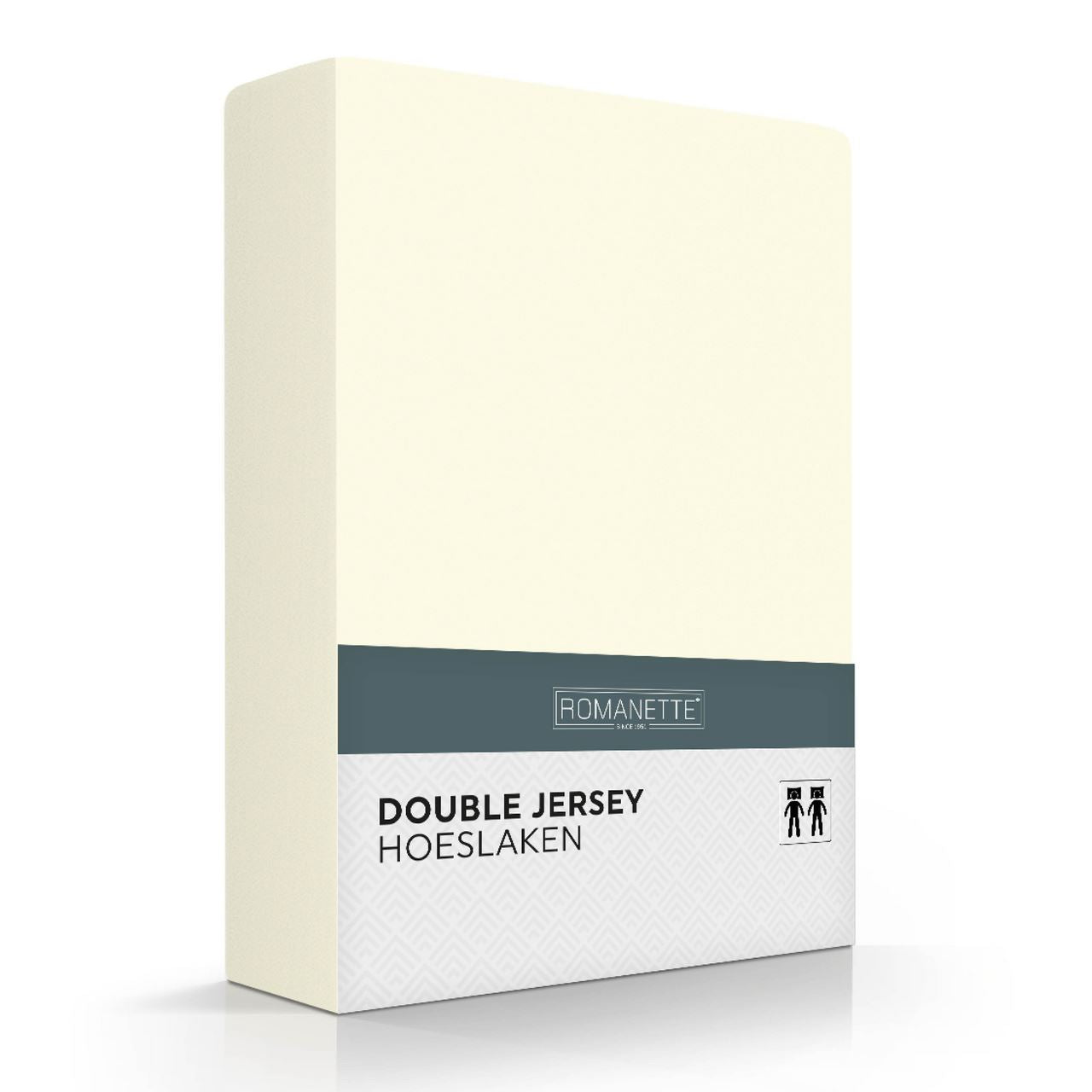 Romanette Fitted Sheet Dub Jer 2P Iv