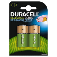 Thumbnail for DURACELL Recharge Ultra C batteries 2 pieces