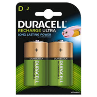 Thumbnail for DURACELL Recharge Ultra D batteries, pack of 2