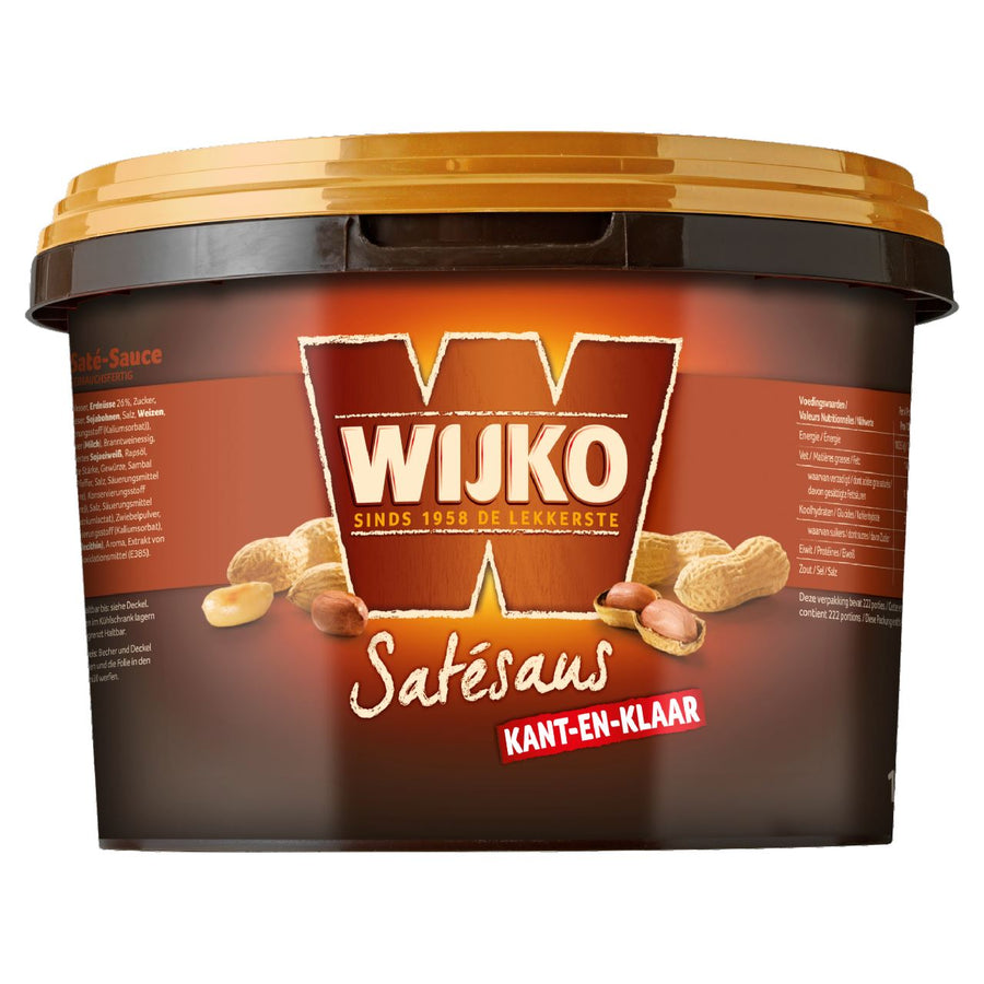 Wijko Satay sauce ready to use 10 kg