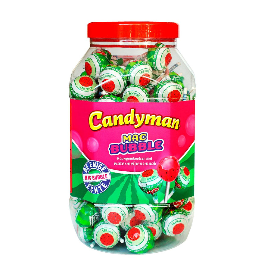Candyman Mr Bubble Watermelon 100 pieces 1.5 kg