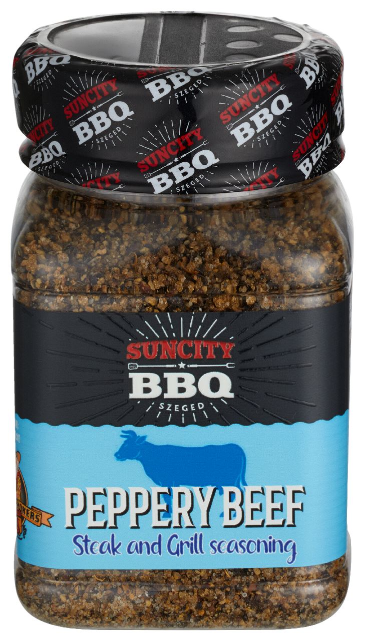 SUNCITY BBQ Peppery Beef Grill Rub 280 grams
