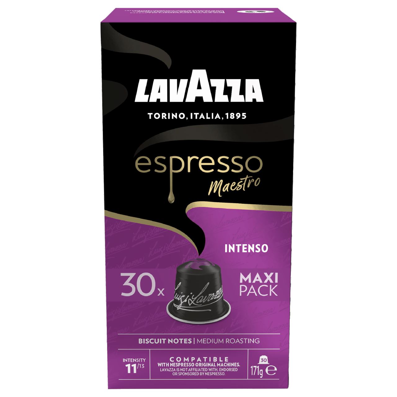 LavAzza Nespresso Capsules alu Espresso Intenso 171 g 30 pieces