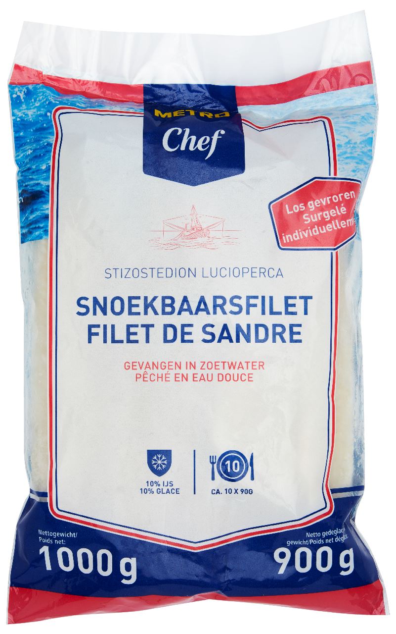 Pike perch fillet 1 kg